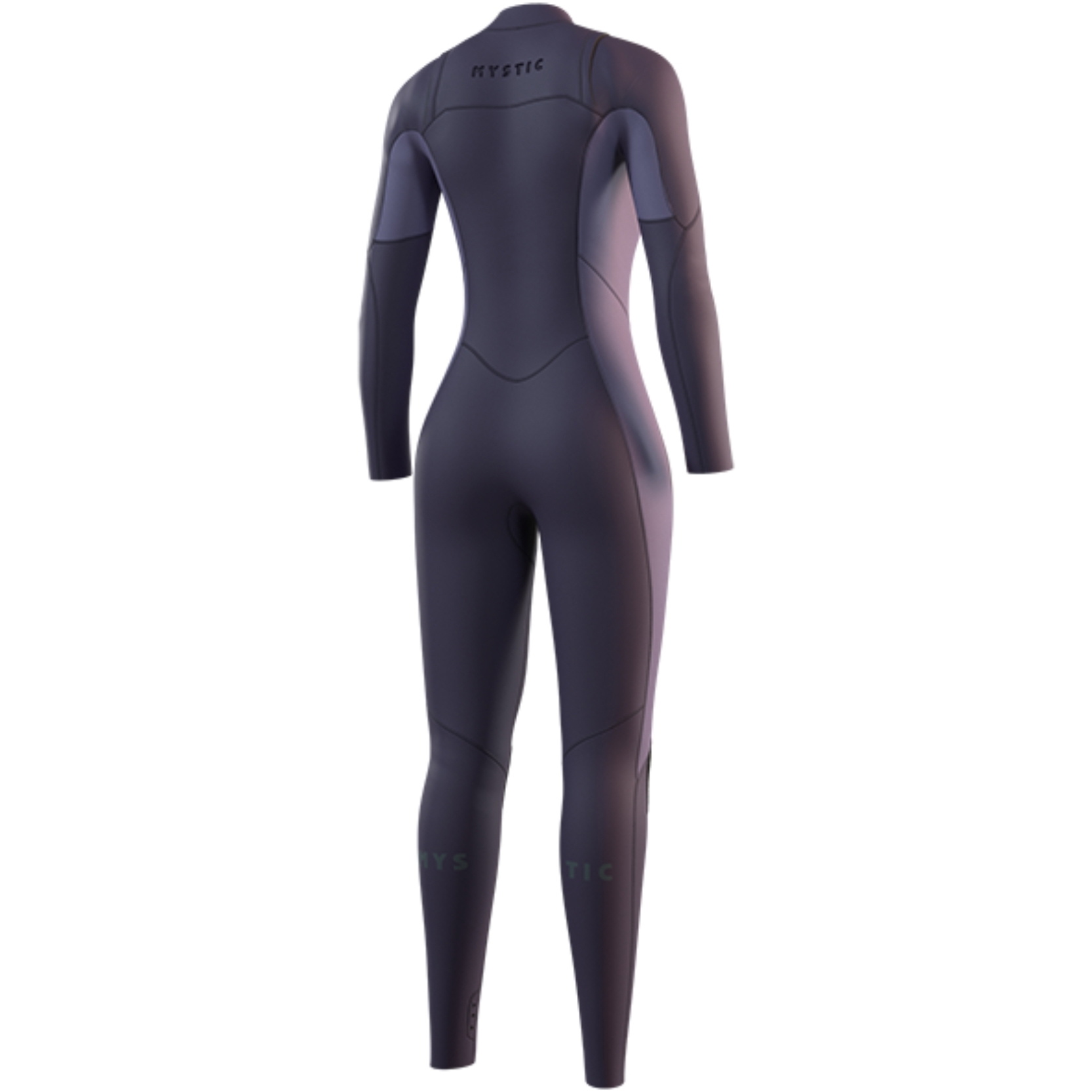 2026 Mystic Womens Haven 3/2mm Chest Zip Wetsuit 35000.250047 - Purple